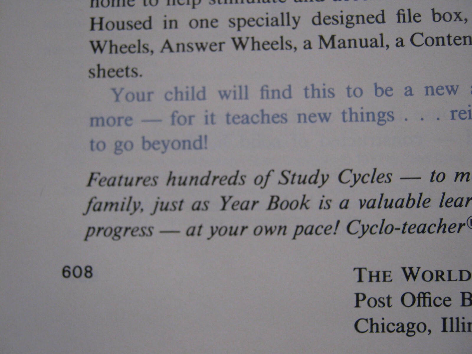 The World Book Yearbook 1979 ,608 pages