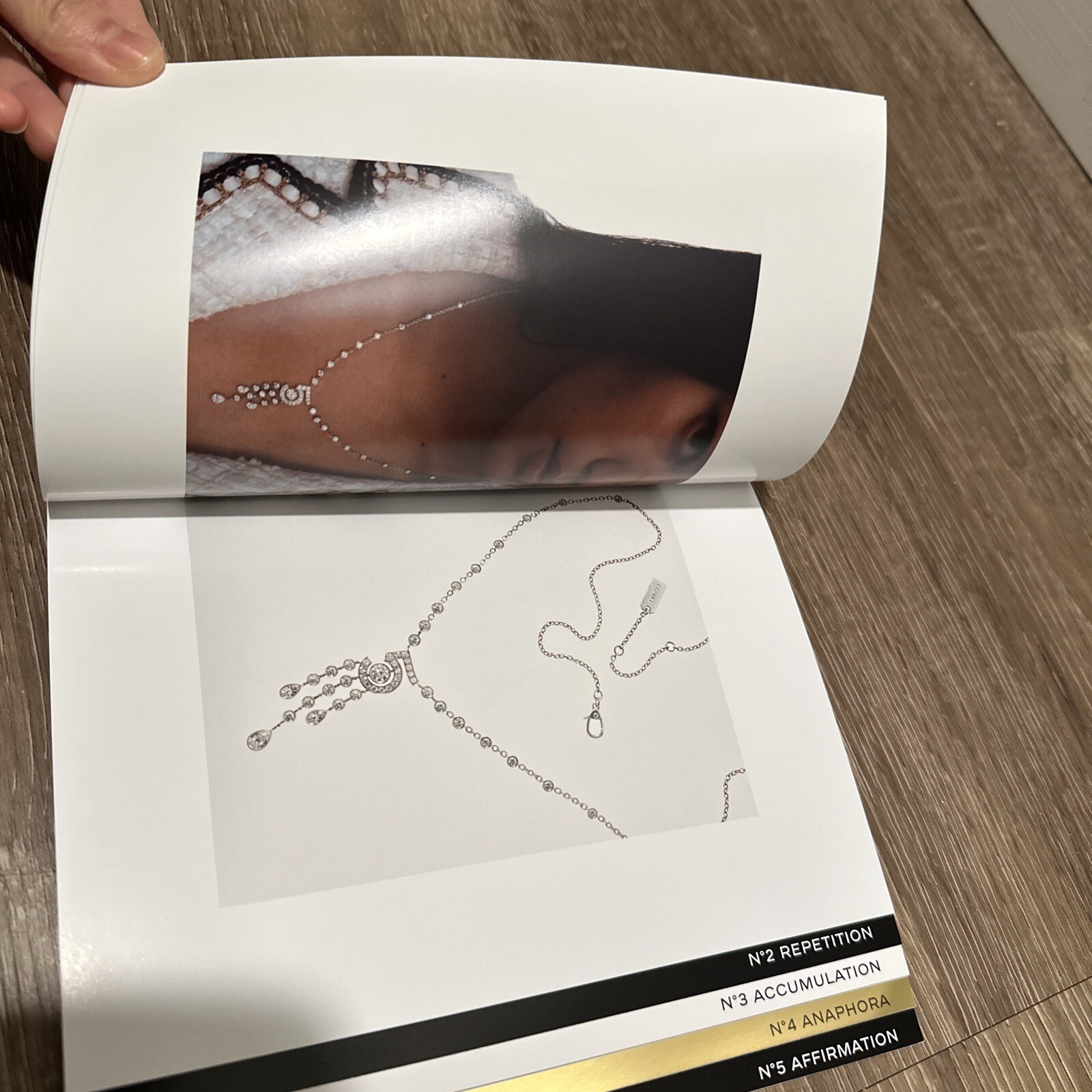 CHANEL jewelry Book 6.8×7.8in