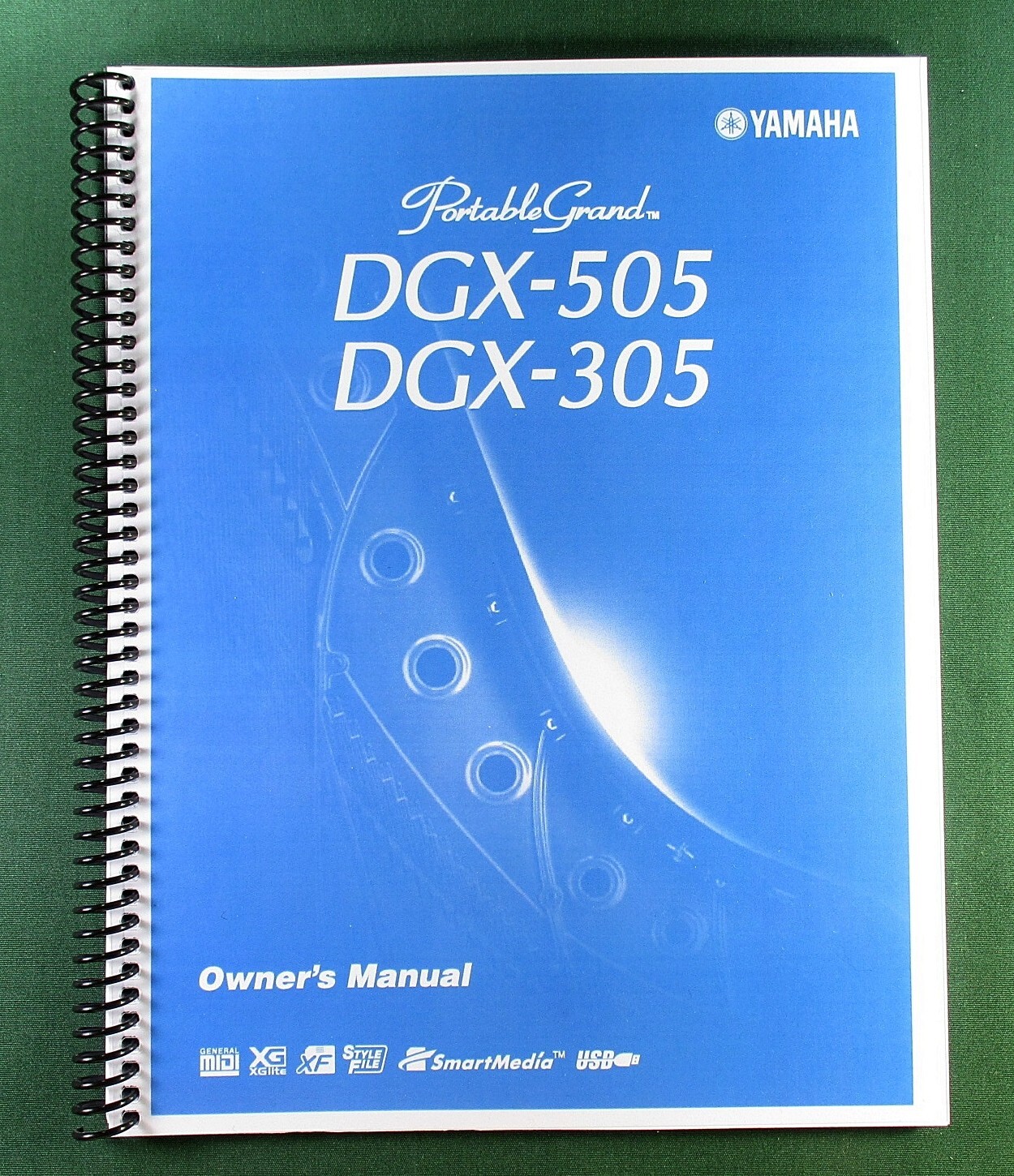 Yamaha DGX-505 DGX 305 Instruction Manual: 112 Pages & Protective Covers!