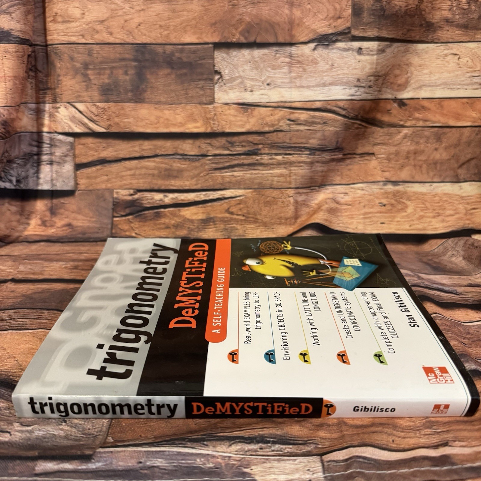 Trigonometry DeMYSTiFieD Stan Gibilisco Self-Teaching Guide McGraw-Hill Math
