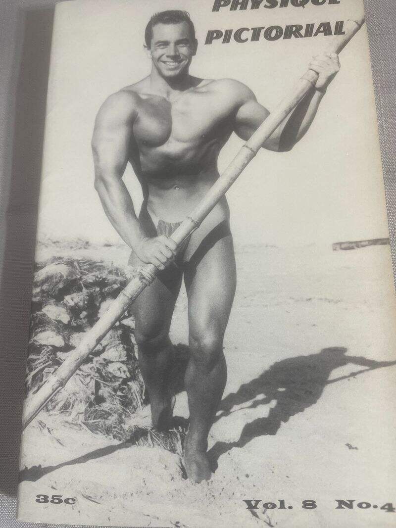 PHYSIQUE PICTORIAL MAGAZINES VOL.8 NO.4-1958 UN-CIRCULATED !!