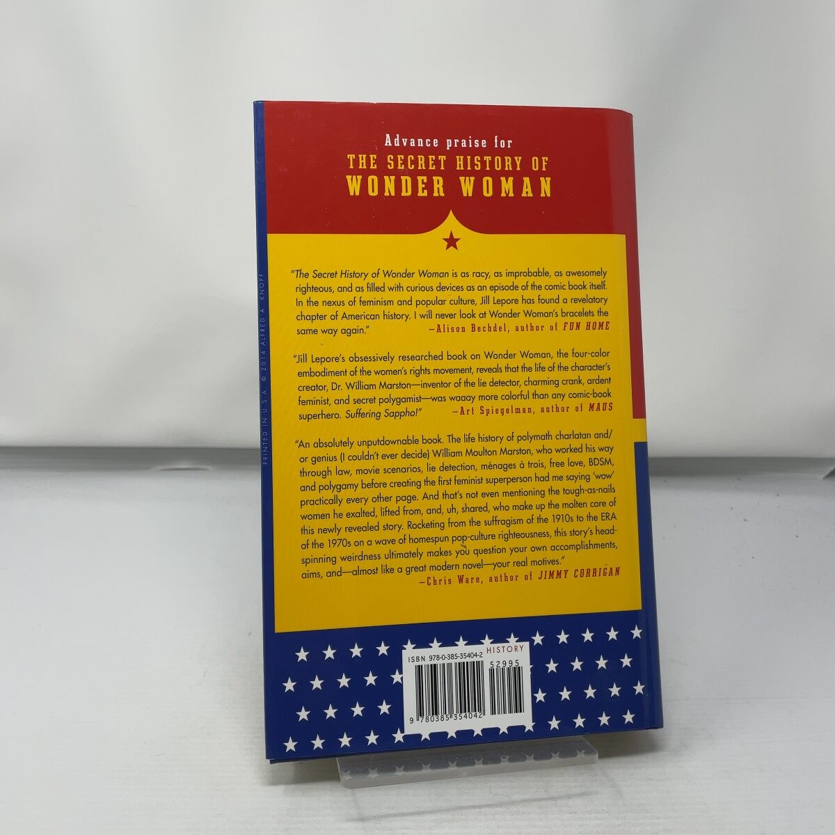 The secret history of Wonder Woman by Jill Lepore HC First Edition Like New 201