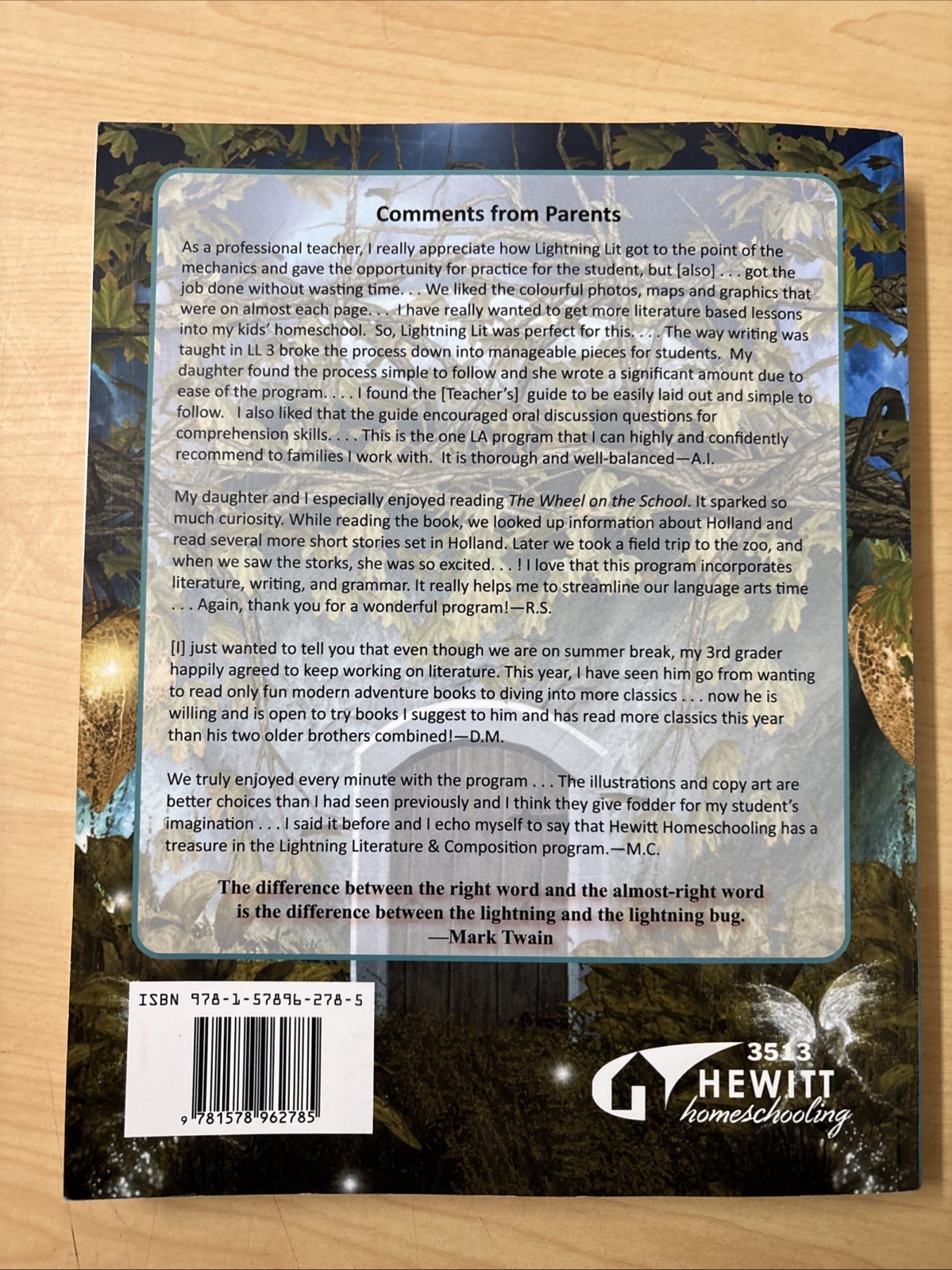 Lightning Literature & Composition Grade 3 Teacher’s Guide Elizabeth Kamath 2015