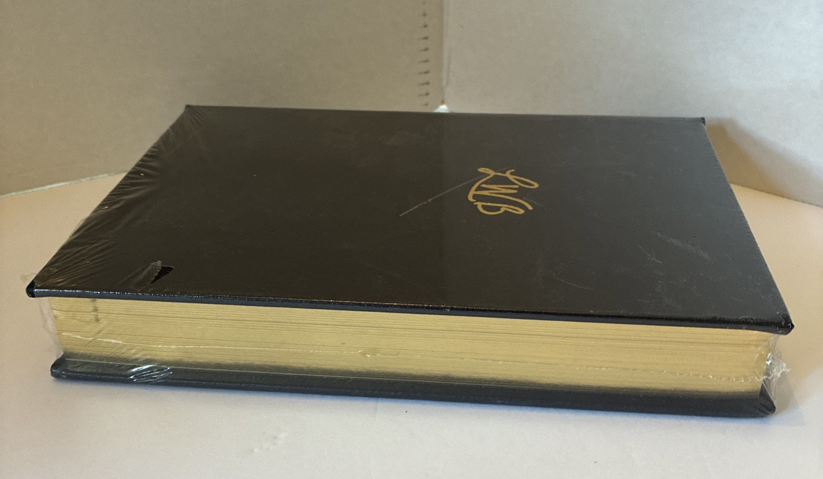 FIRST LADY LAURA BUSH SIGNED – SPOKEN FROM THE HEART LIMITED LEATHER EDITION NEW