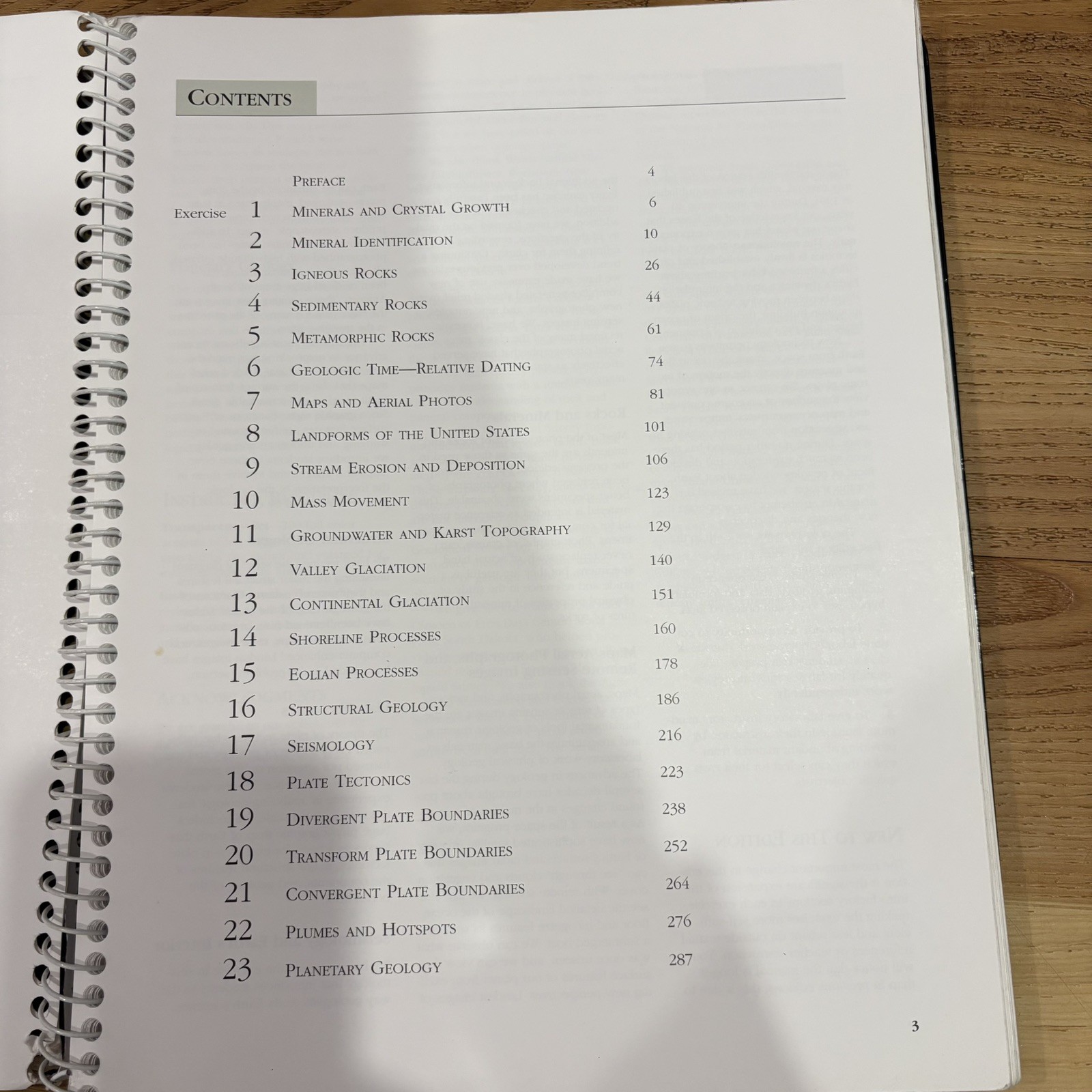 Exercises in Physical Geology by James Howard and W. Kenneth Hamblin 2004