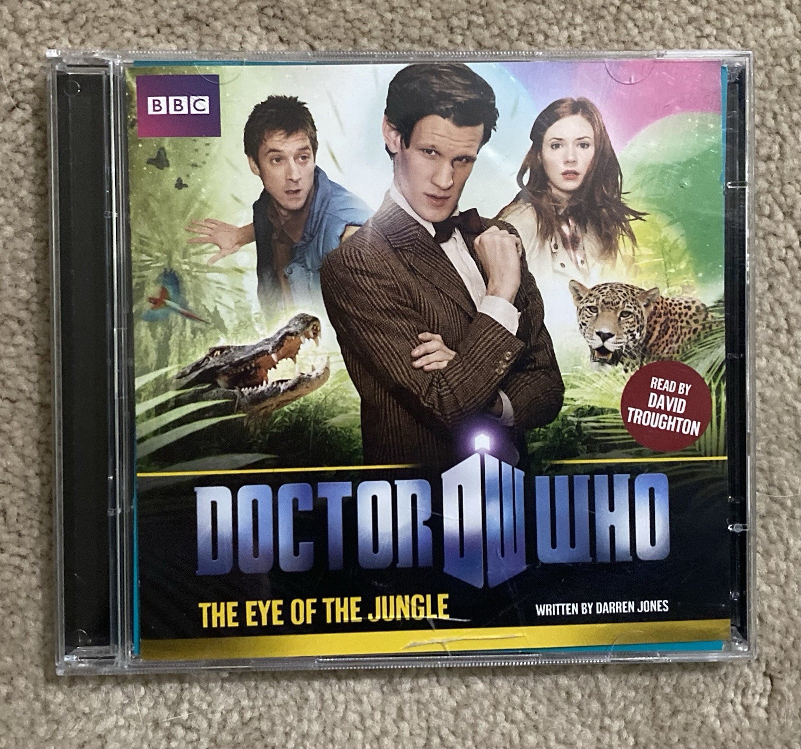 BBC AUDIOGO DOCTOR WHO 11th Doctor THE EYE OF THE JUNGLE 2 CD Set 1 hr 30 min