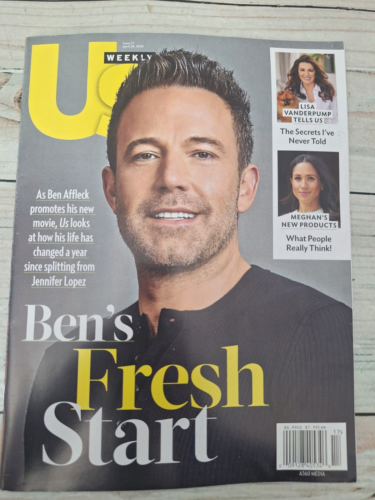 US Weekly Issue17 April 28, 2025 Ben&rsquo;s Fresh Start Lisa Vanderpump Meghan