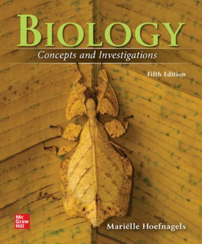 Loose Leaf for Biology: Concepts and Investigations by Mariëlle Hoefnagels…