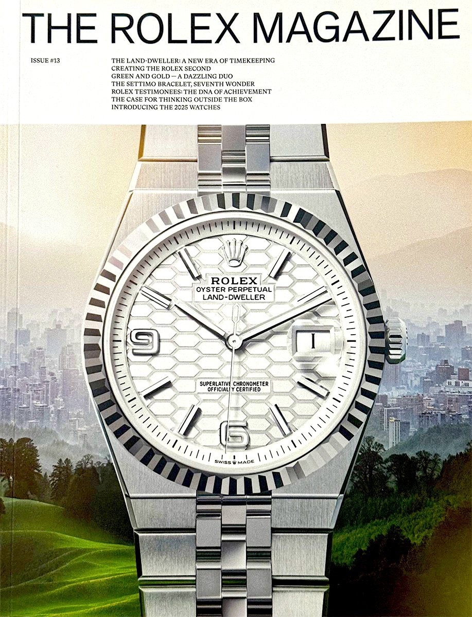 The Rolex Magazine Issue #13 Introducing The 2025 Watches 147 Pages Brand New