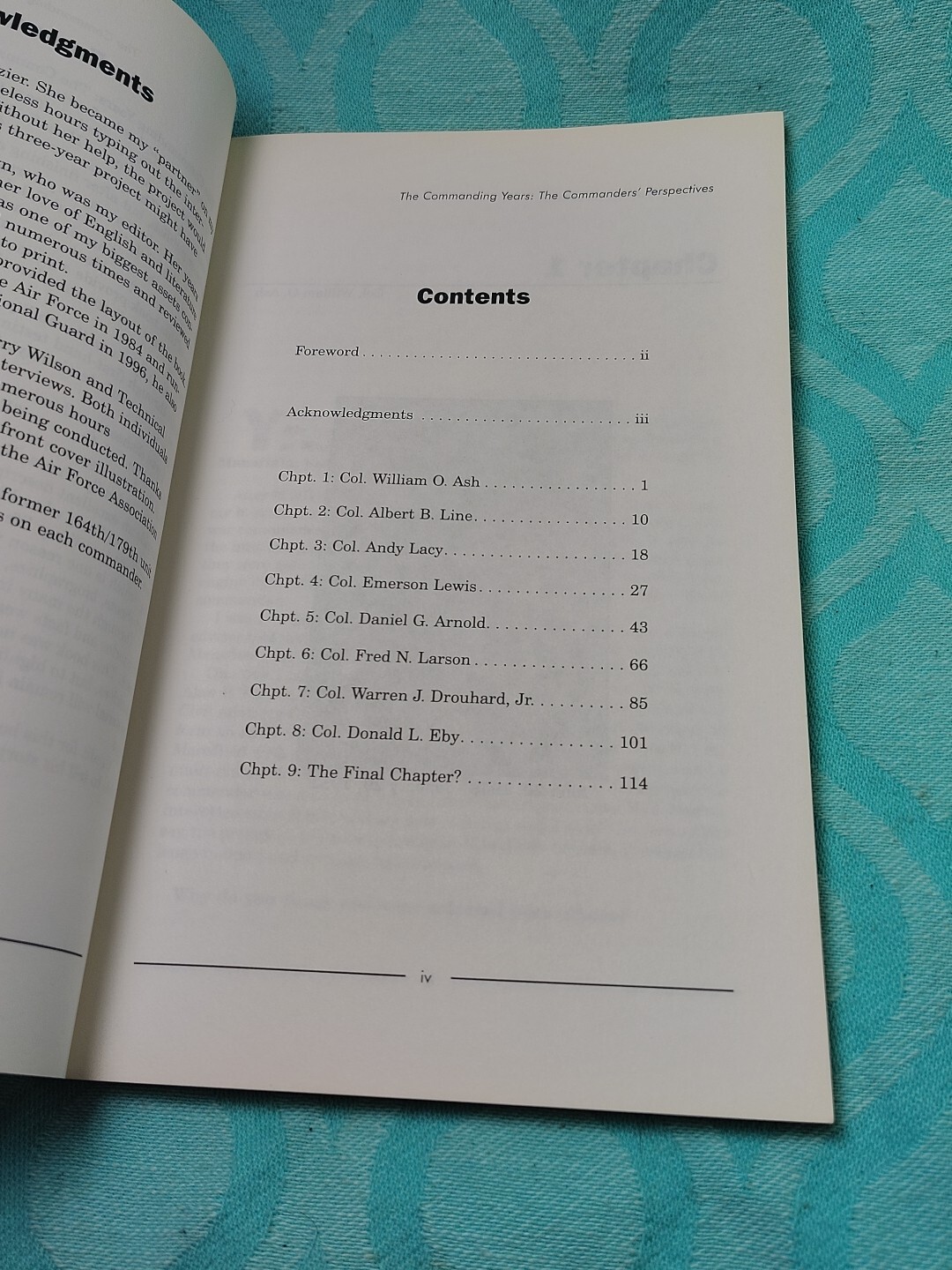 Rare The Commanding Years The Commanders Perspective 1949-1998 By Philip M Brown