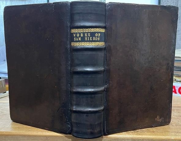1625-1628 &lsquo;Workes & Sermons Of Samuel Hieron&rsquo; Fine Binding Puritan Theology