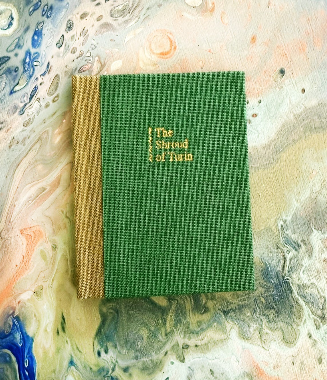 Shroud of Turin Francis J. Weber MarMichel Press Miniature Book Signed by Pub.