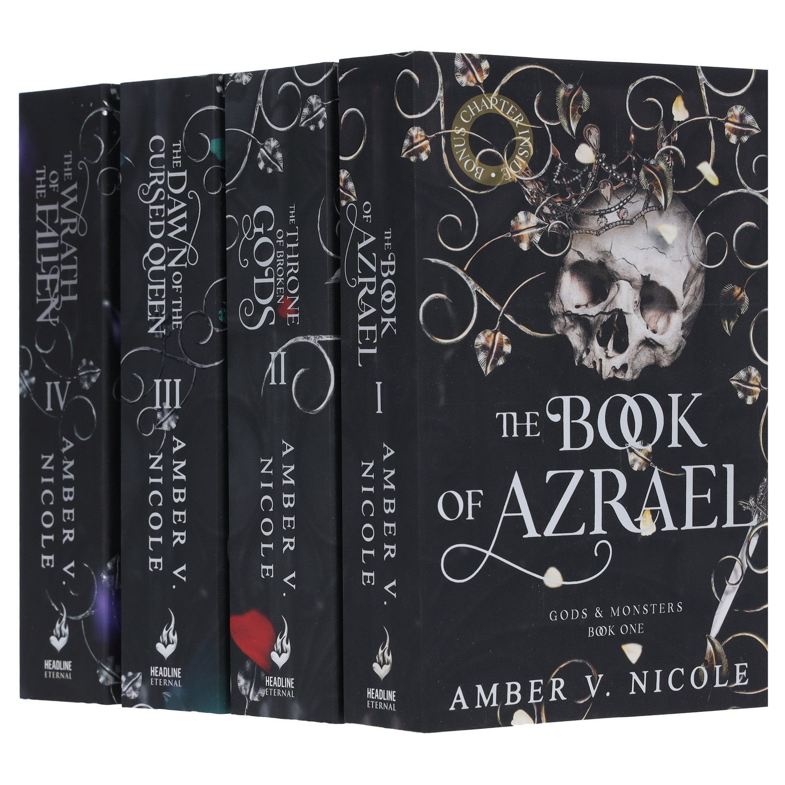 Gods & Monsters Series by Amber V. Nicole 4 Books Set – Fic – PB