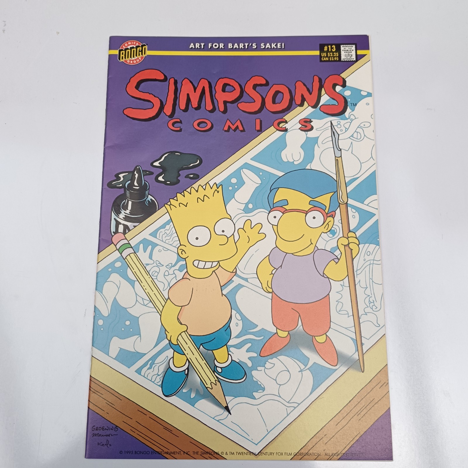 Simpsons Comics Bundle x5 Issues #12 #13 #14 #16 #29 Bongo Comics Direct Edition
