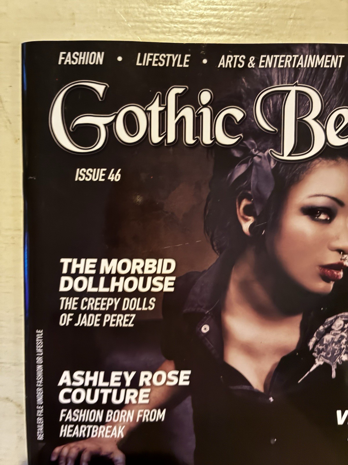 Gothic Beauty Magazine Issue 46 March 2015 NEAR MINT NO LABELS