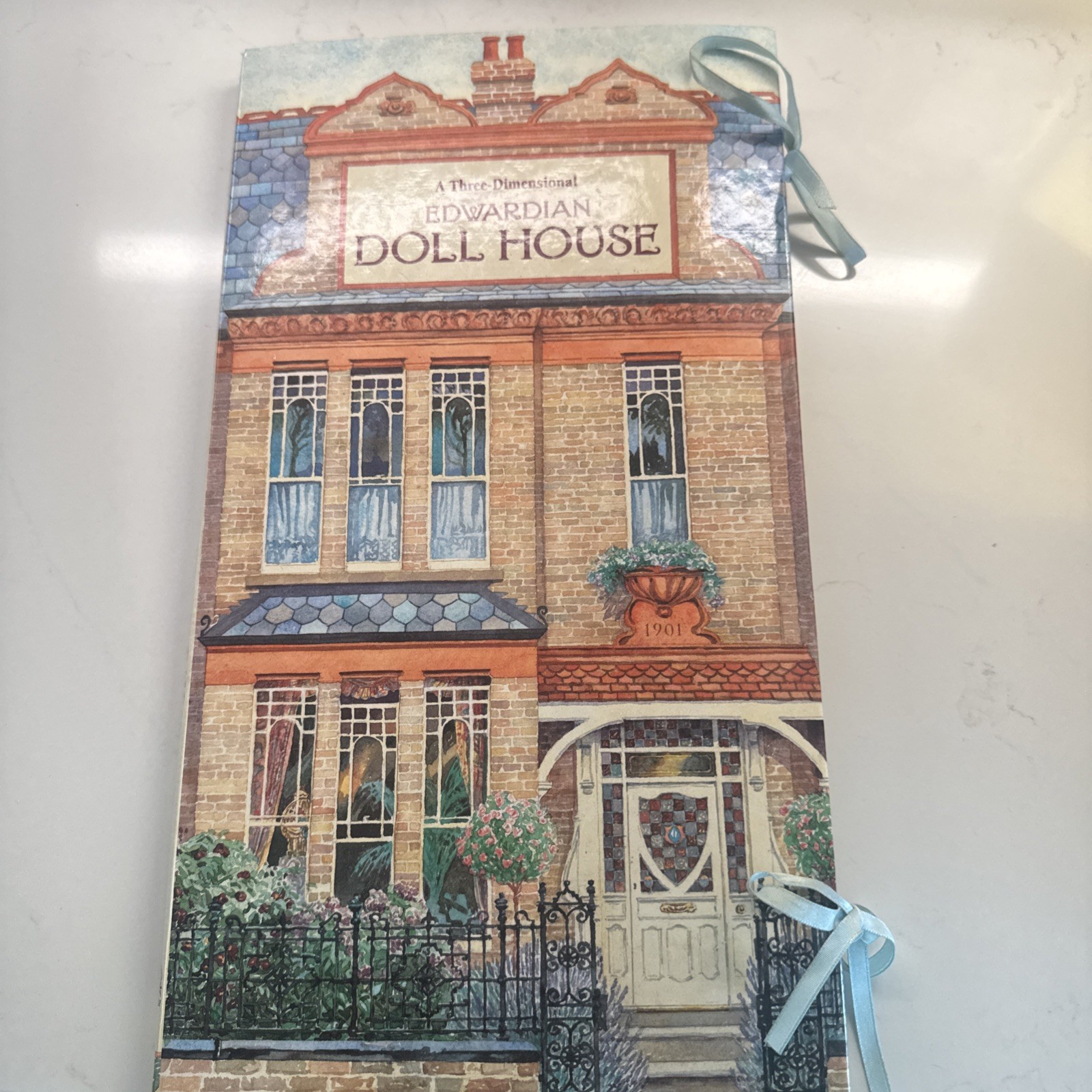 VINTAGE 1995 THREE DIMENSIONAL EDWARDIAN DOLL HOUSE POP-UP 3D PLAY HOUSE BOOK