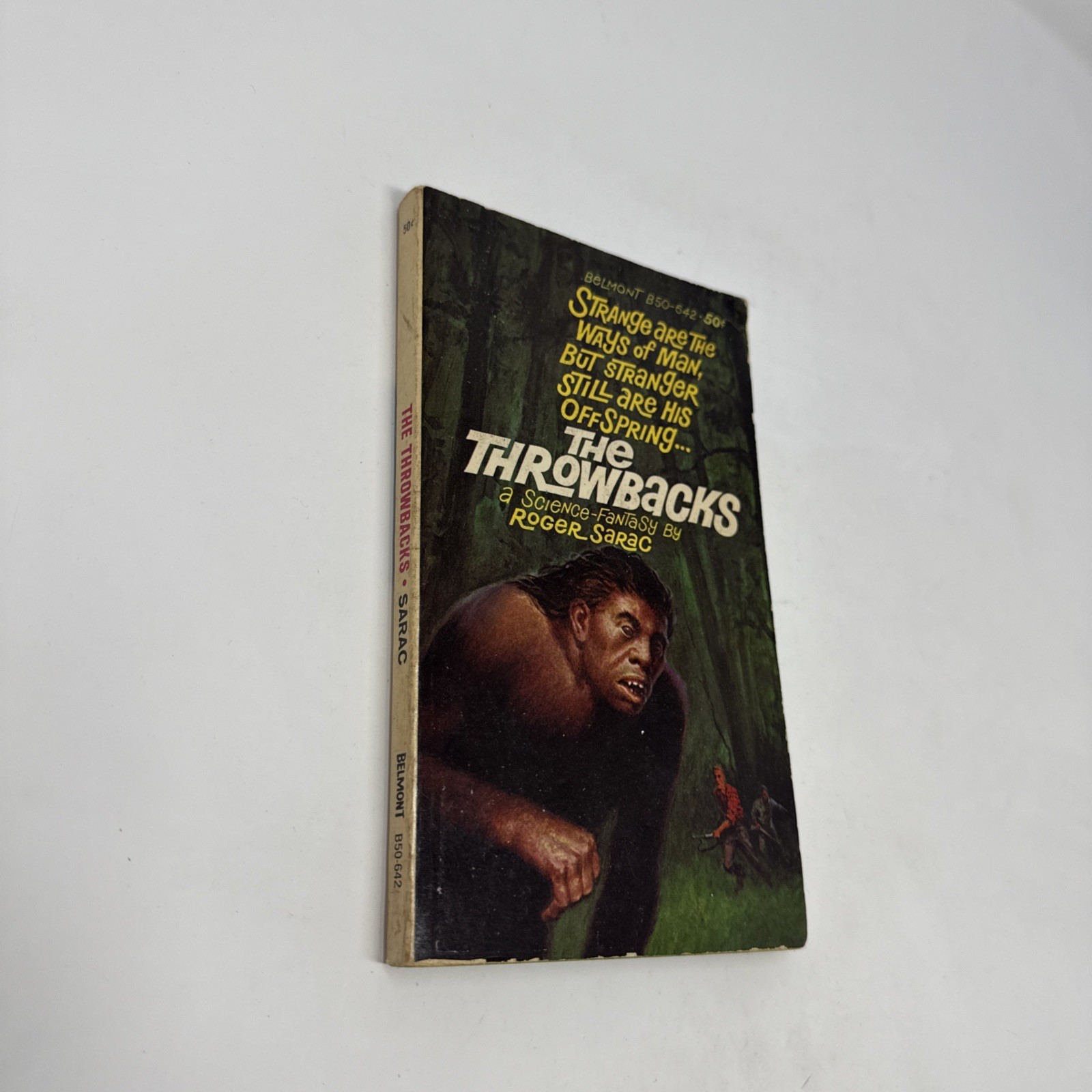The Throwbacks (1965) Roger Sarac – Vintage Sci-Fi, Belmont Paperback