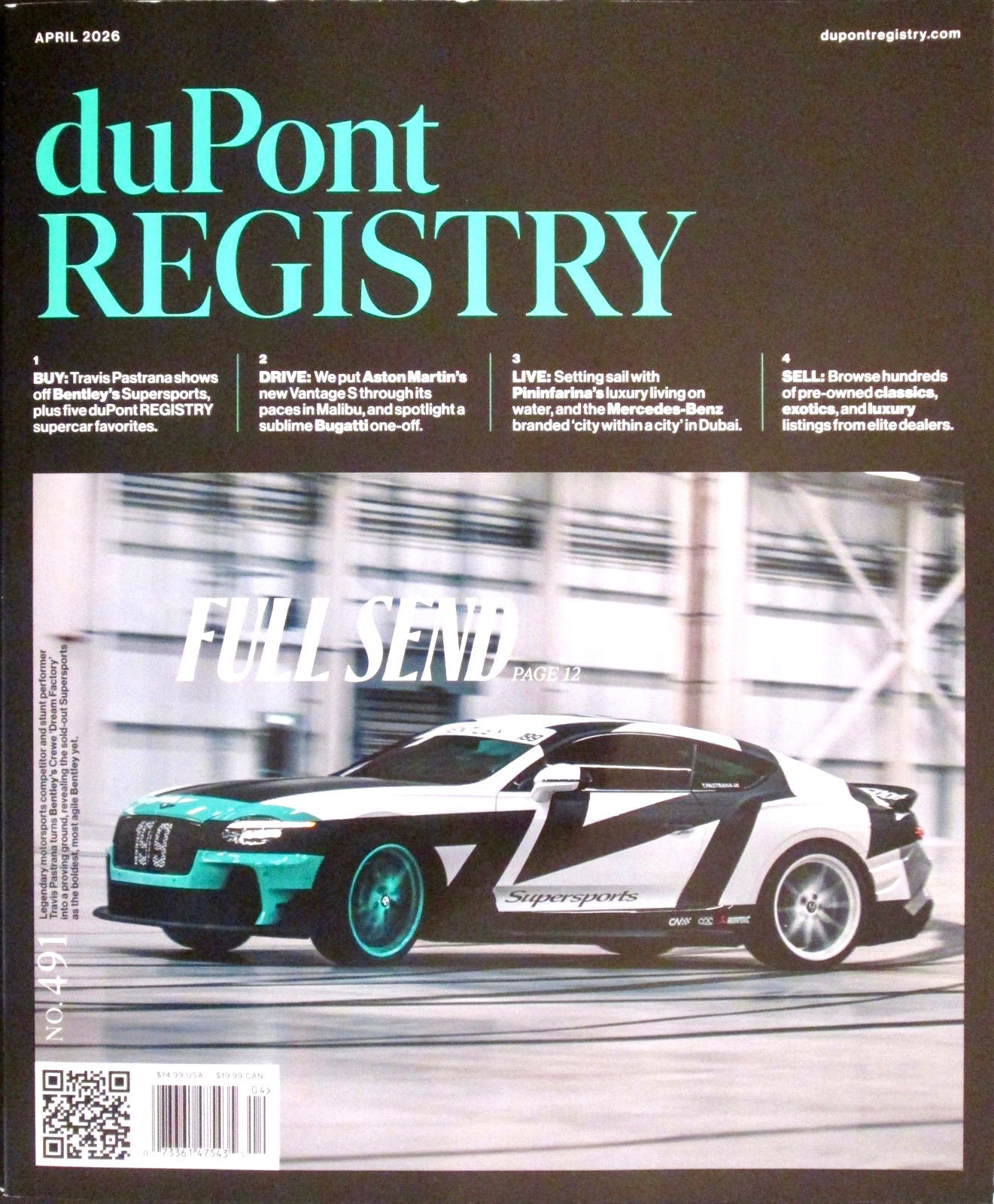 DUPONT REGISTRY Full Send April 2026