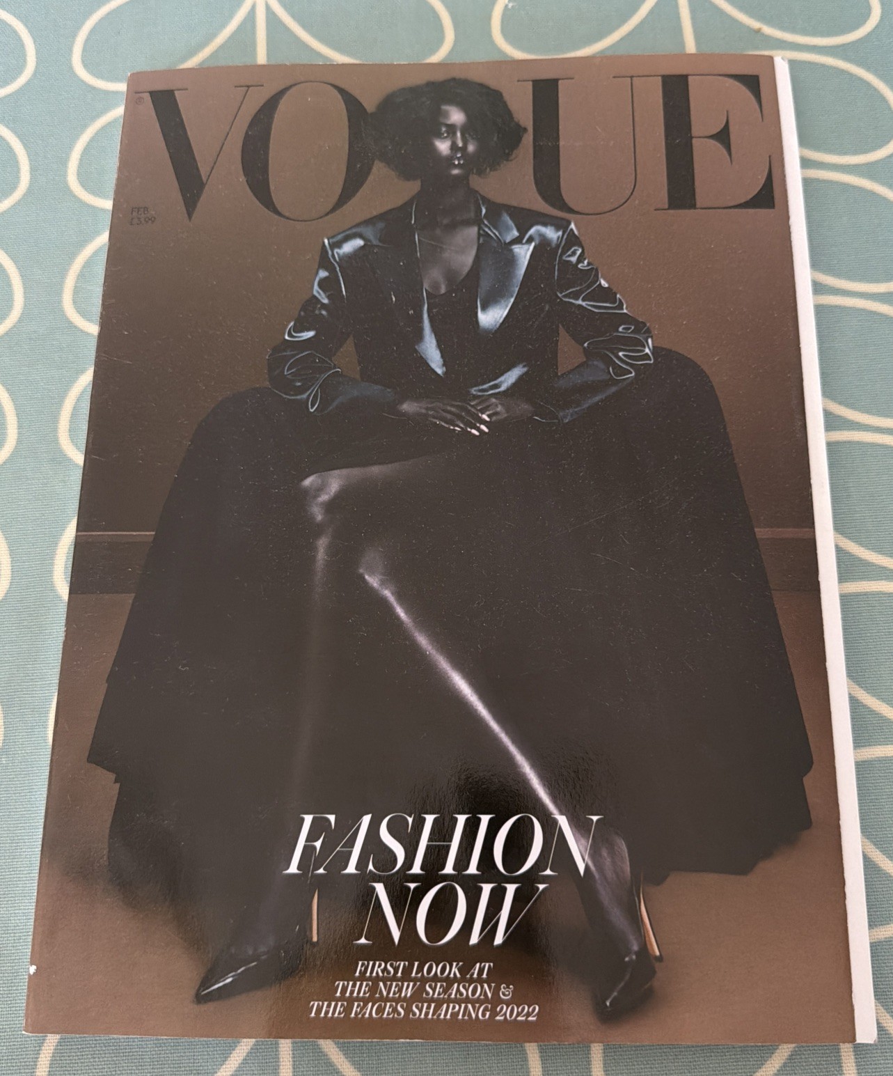 Adut Akech Cover Vogue Magazine UK February 2022