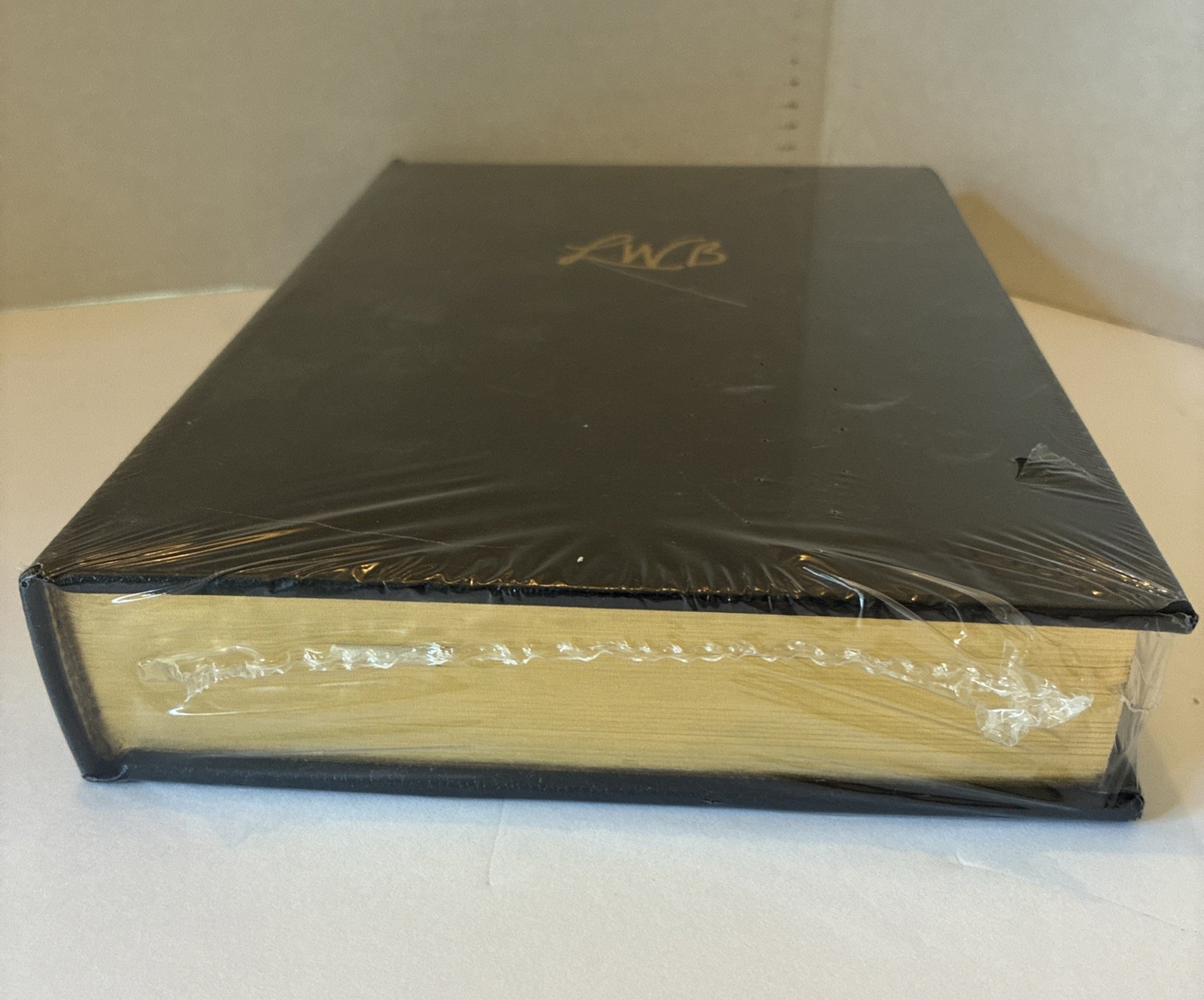 FIRST LADY LAURA BUSH SIGNED – SPOKEN FROM THE HEART LIMITED LEATHER EDITION NEW
