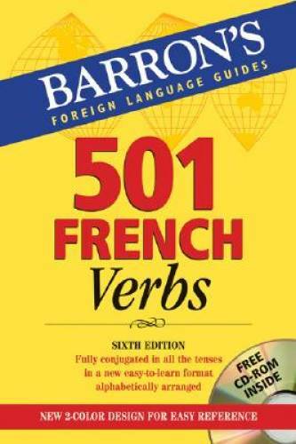 501 French Verbs: with CD-ROM (Barron&rsquo;s Foreign Language Guides) – GOOD