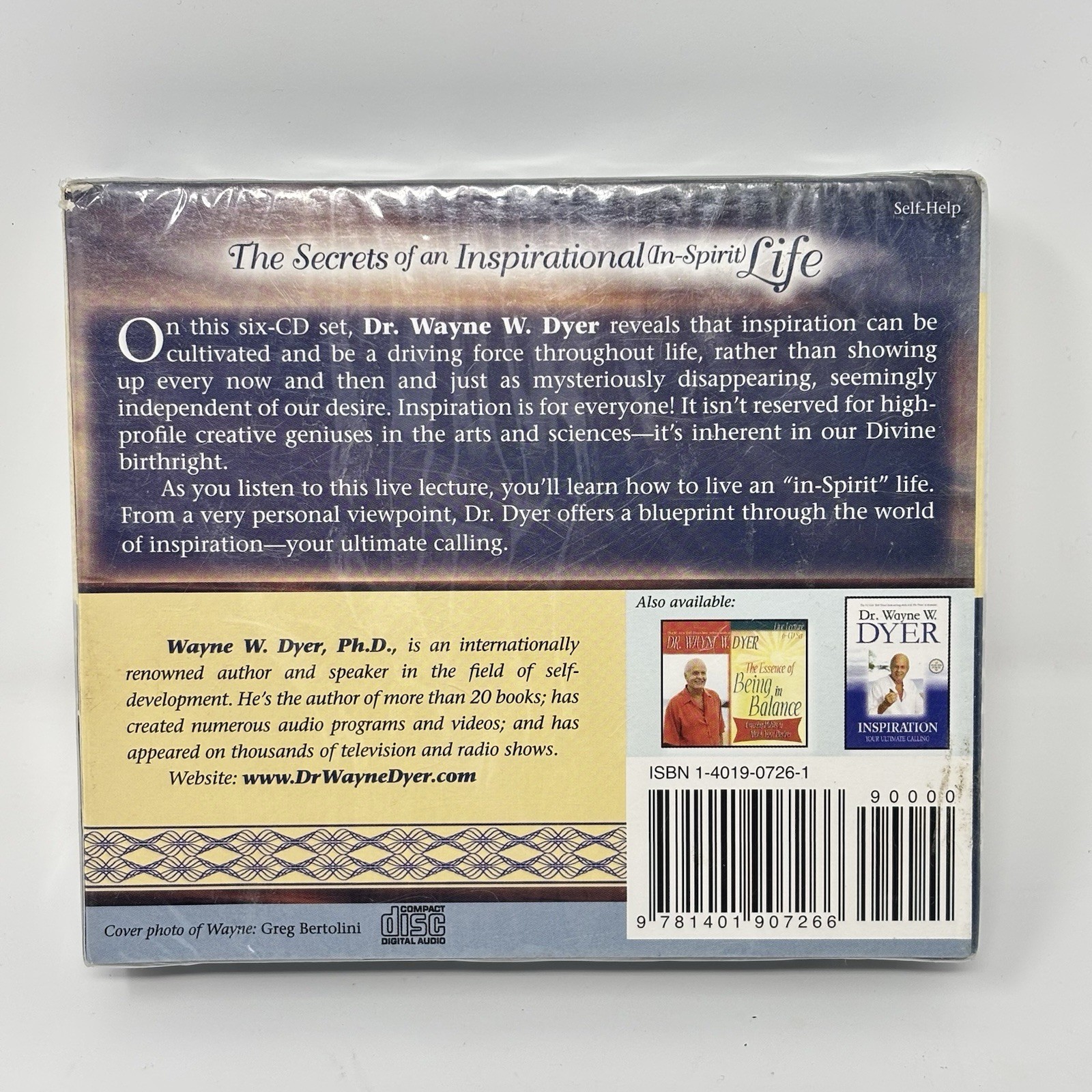 Hay House 2006 9781401907266 Dr. Wayne Dyer Secrets Inspirational Life 6-CD NEW