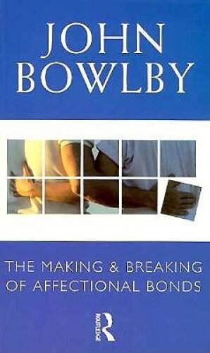 The Making and Breaking of Affectional Bonds – Paperback By Bowlby, John – GOOD