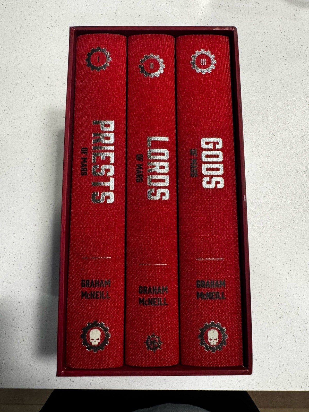 Forges Of Mars Trilogy Limited Edition Box Set Signed By Graham McNeill 325/1100