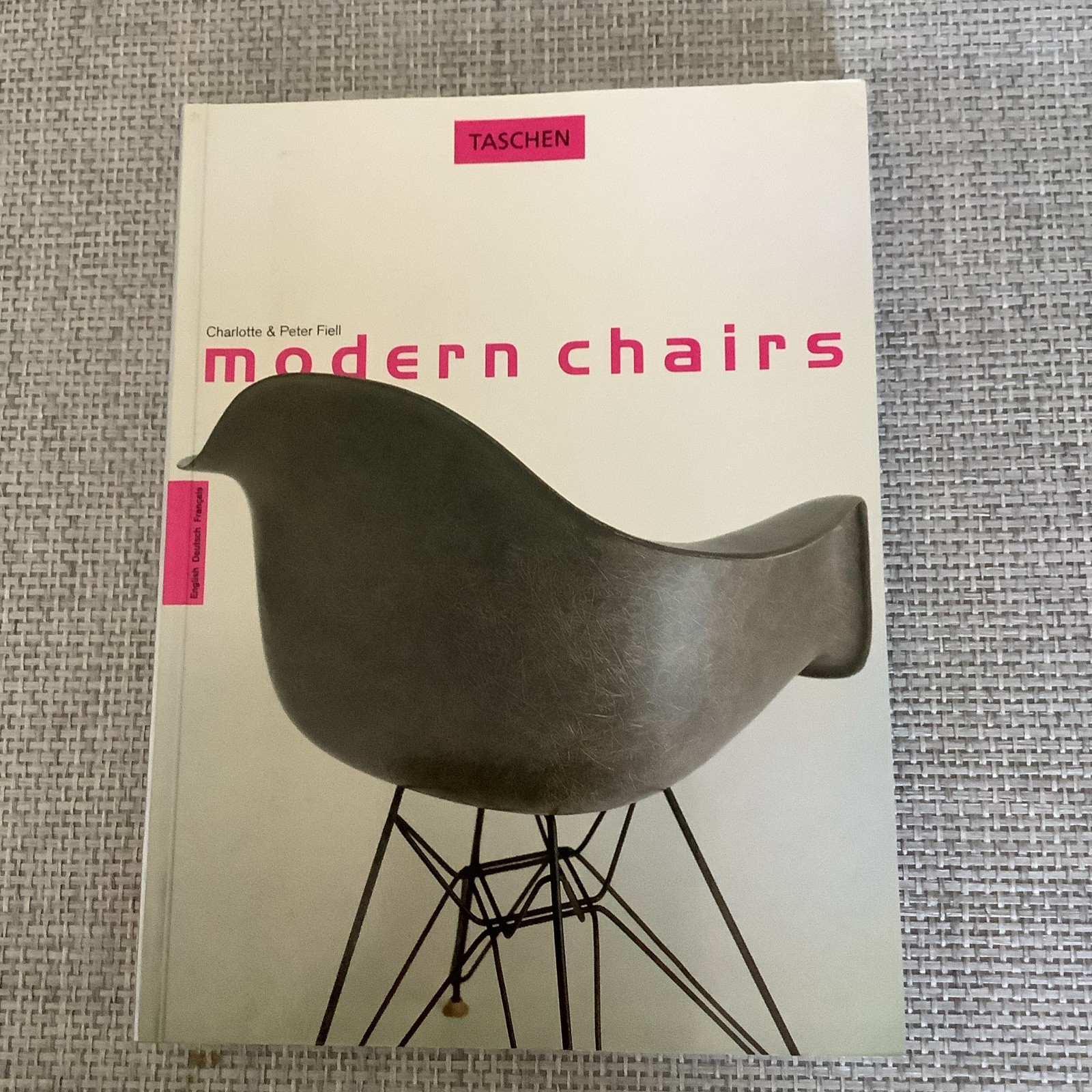 Vintage 1993 Softcover Book Modern Chairs by Taschen Press Very Good Condition