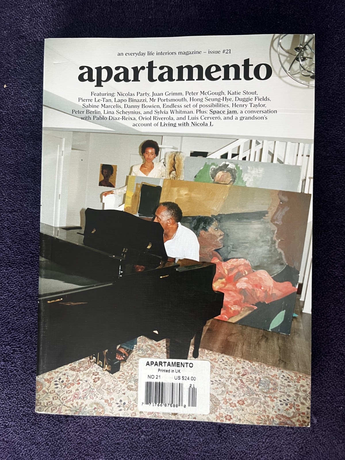 APARTAMENTO Issue #21 Spring/Summer 2018 Sabine Marcelis Danny Bowien