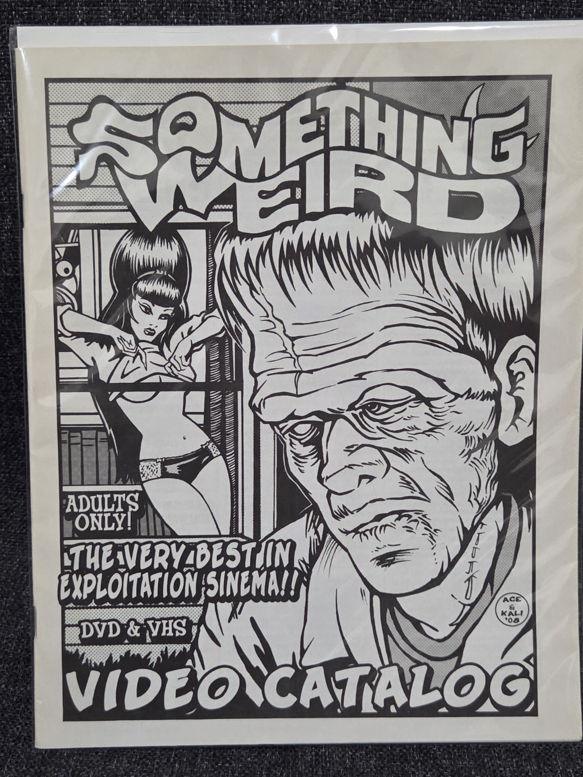 Something Weird Video Catalog DVD VHS Exploitation 2008