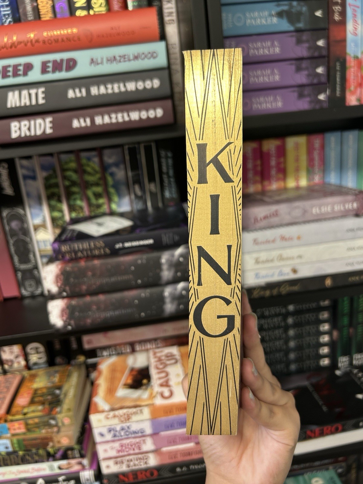 King (Deluxe Edition) by S.J. Tilly SIGNED BP