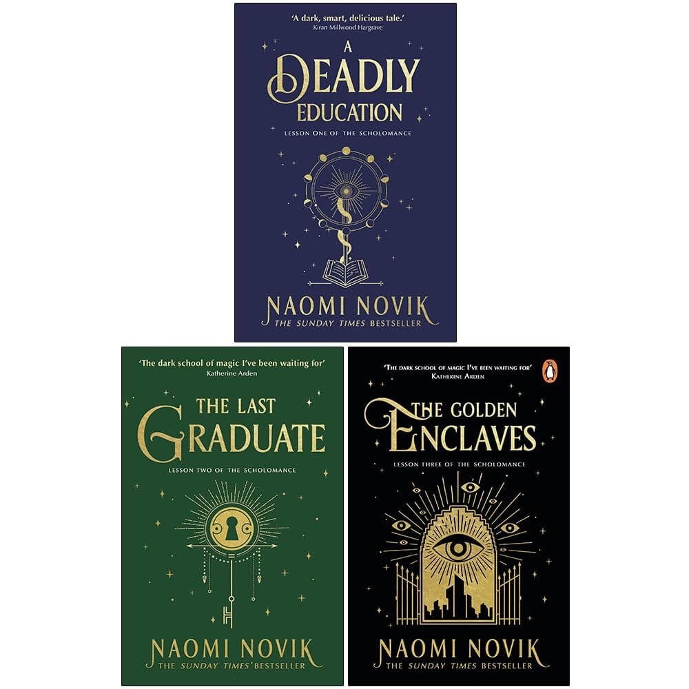 Scholomance Trilogy by Naomi Novik 3 Books Set – Ages 15+ – Paperback