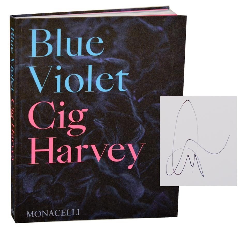 Cig HARVEY / BLUE VIOLET Signed First Edition 2021 #190967