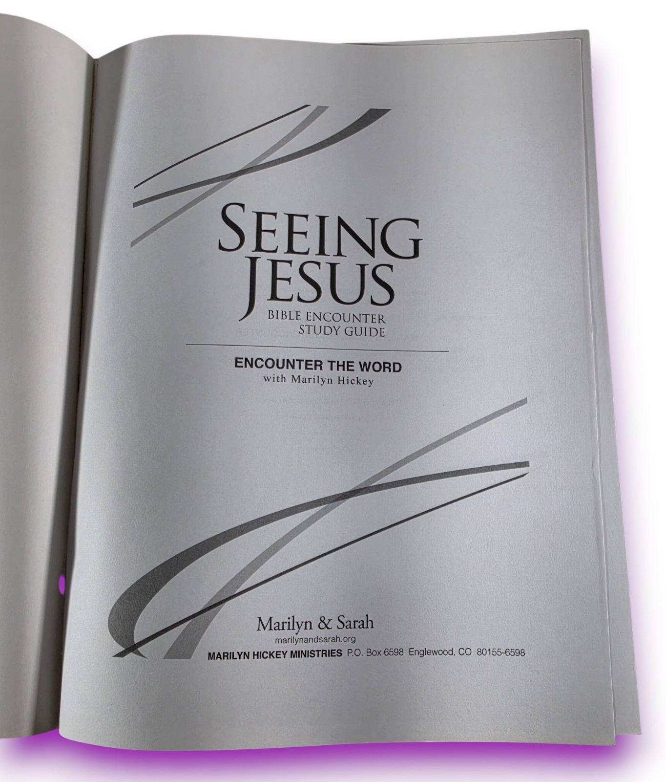 Seeing Jesus Bible Encounter Study Guide Marilyn Hickey Ministries VG