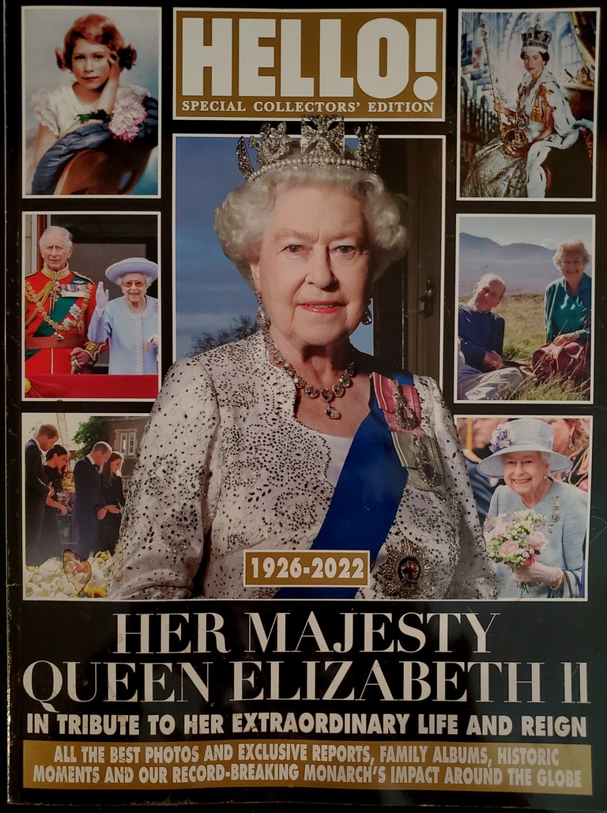 HELLO! MAGAZINE SPECIAL COLLECTORS EDITION- HER MAJESTY QUEEN ELIZABETH II. NEW.