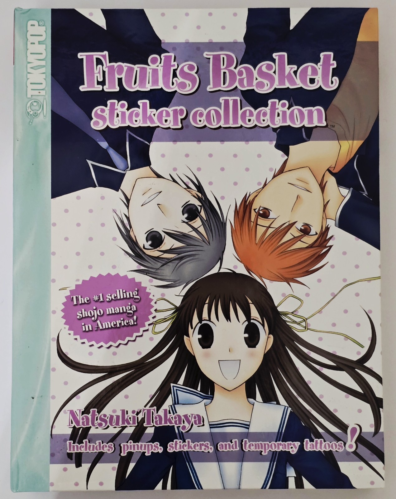 Fruits Basket Sticker Collection Hard Cover Book Character Bio Mini-Posters