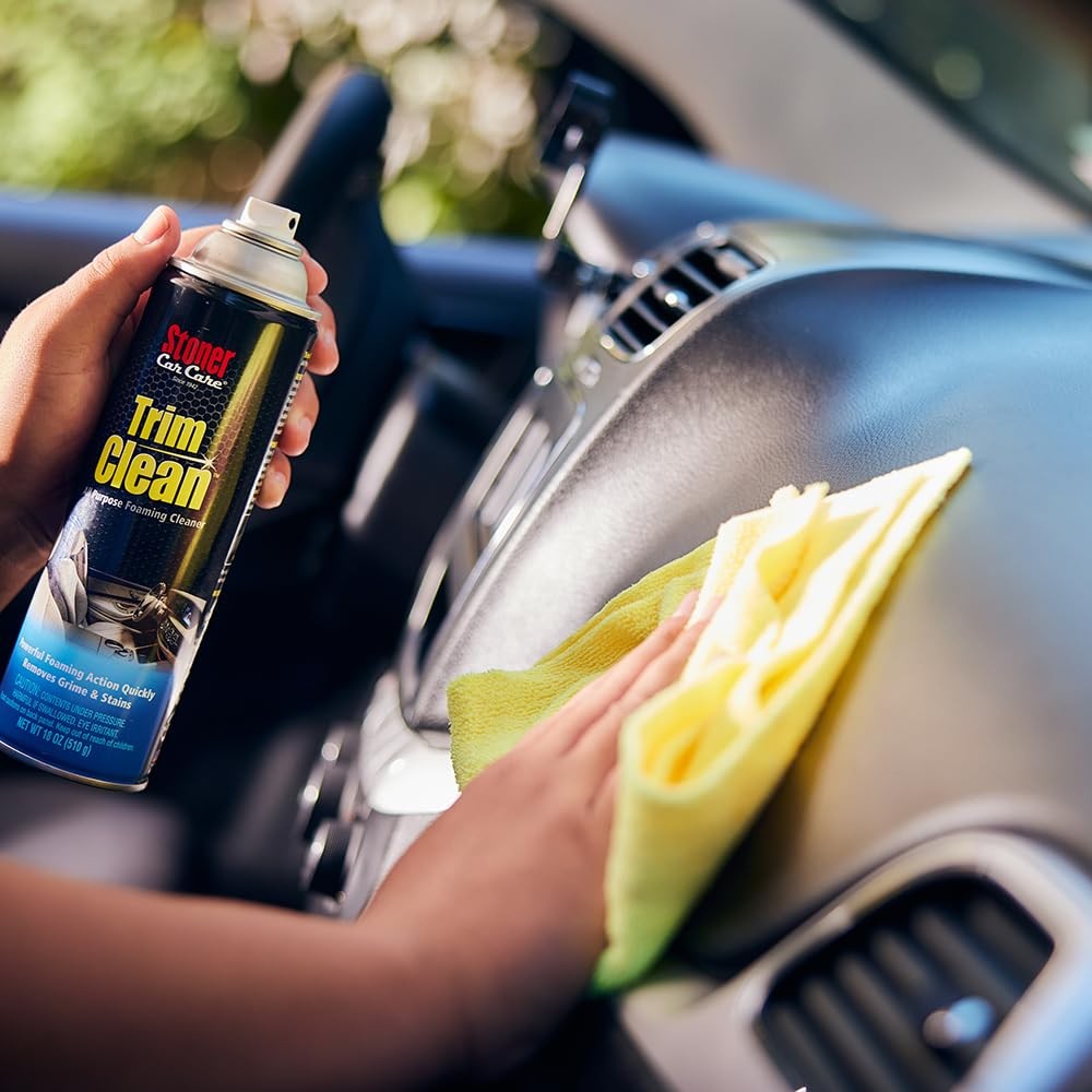 Stoner Car Care 91134 Trim Clean, 18oz, Foaming Automotive Interior Cleaner