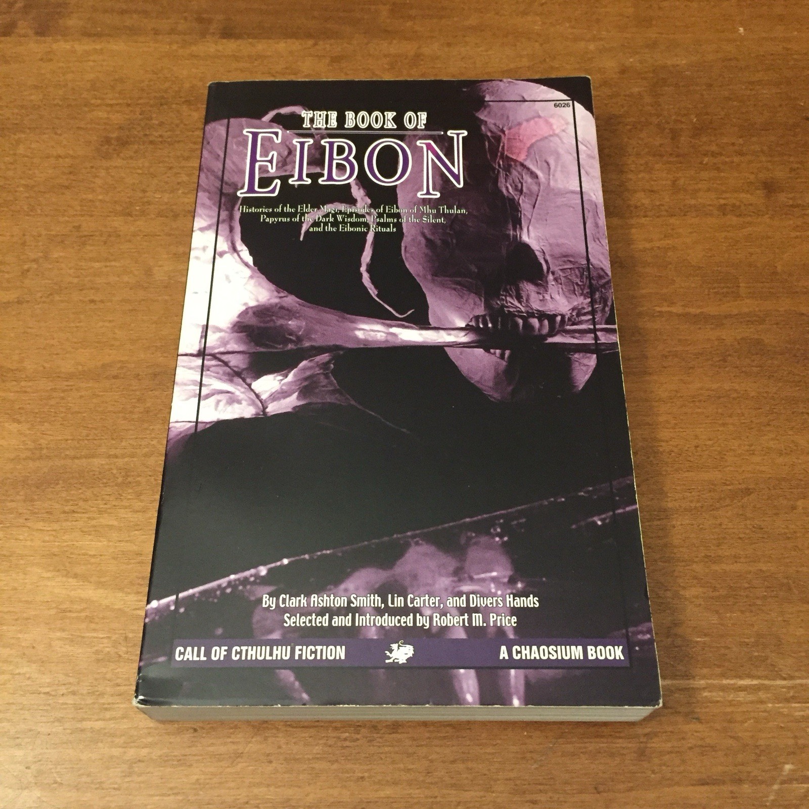 The Book of Eibon Call of Cthulhu Fiction Lovecraft 2002 Chaosium TPB Good+ Cond