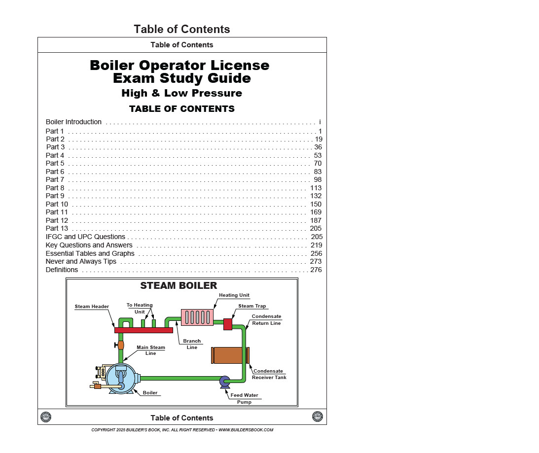 Boiler Operator License Study Guide QuickPass Study Tool with Online Software