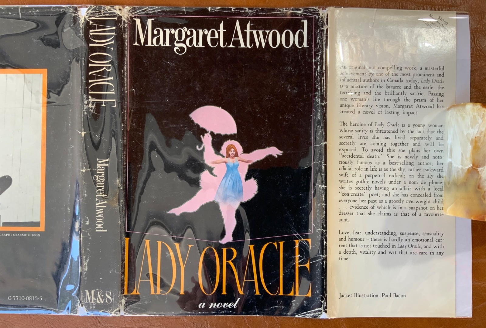 1976 Lady Oracle 1st Edition (Canada) Original Jacket INSCRIBED BY AUTHOR