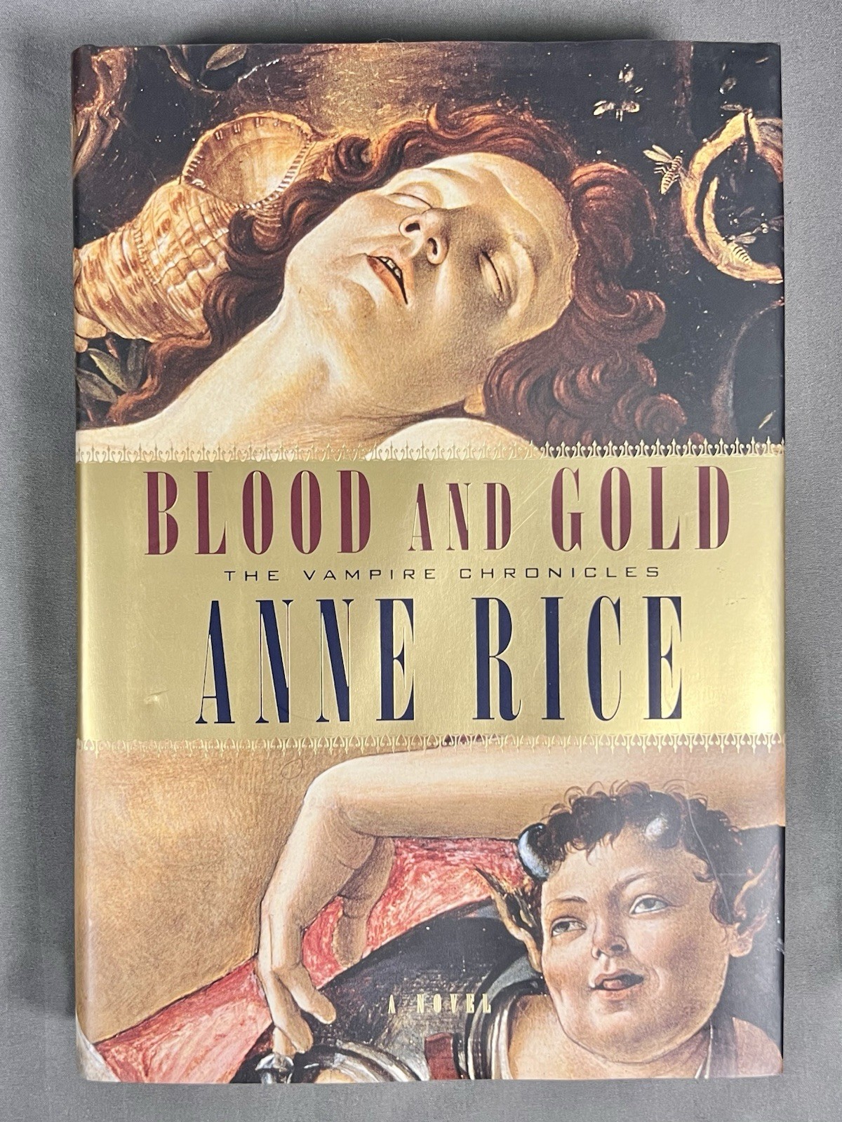 Blood and Gold by Anne Rice First Edition 2001 Knopf HC/DJ Very Good/VG Vampire