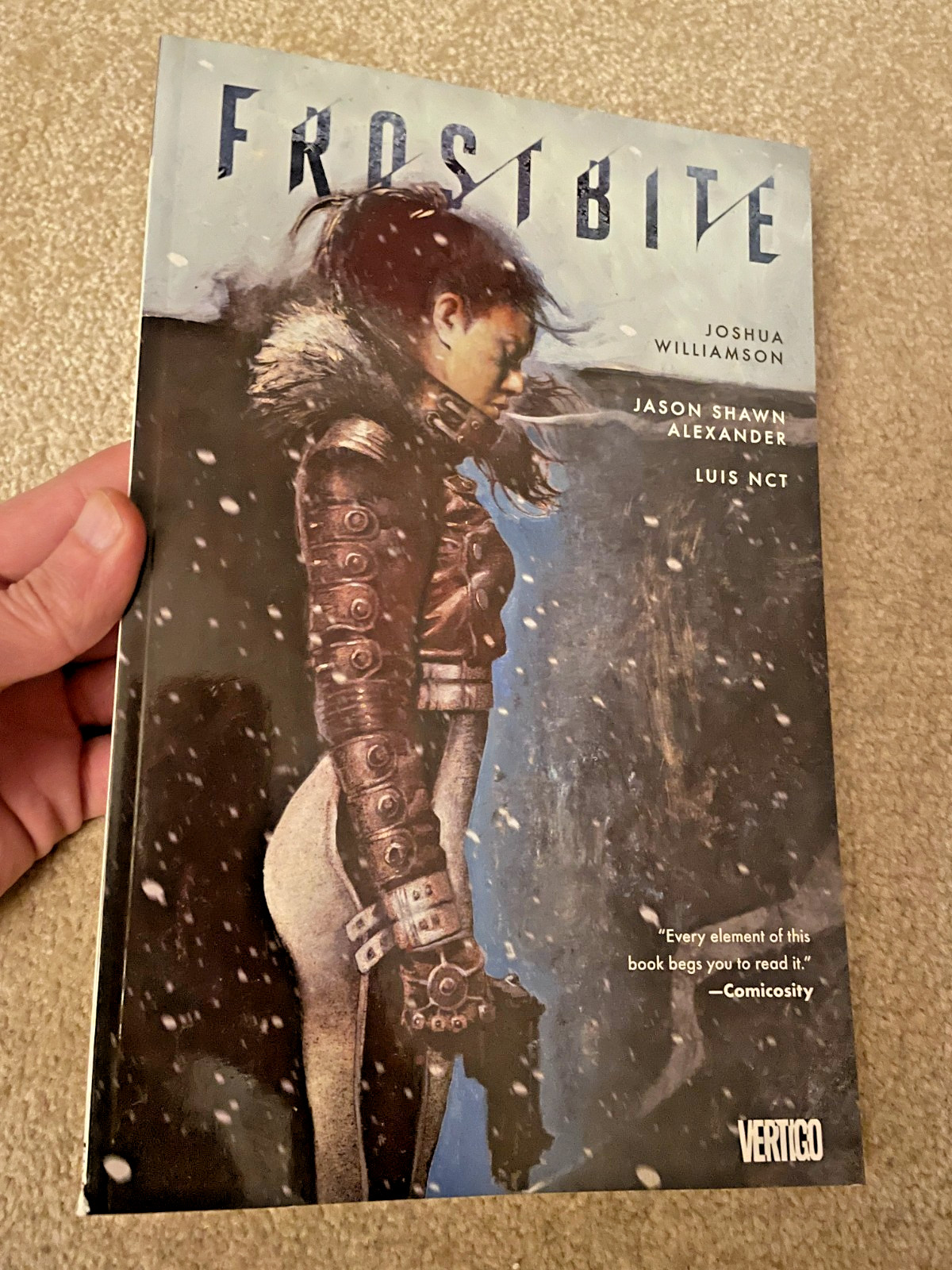 DC Vertigo Comic: Frostbite by Joshua Williamson, Trade Paperback
