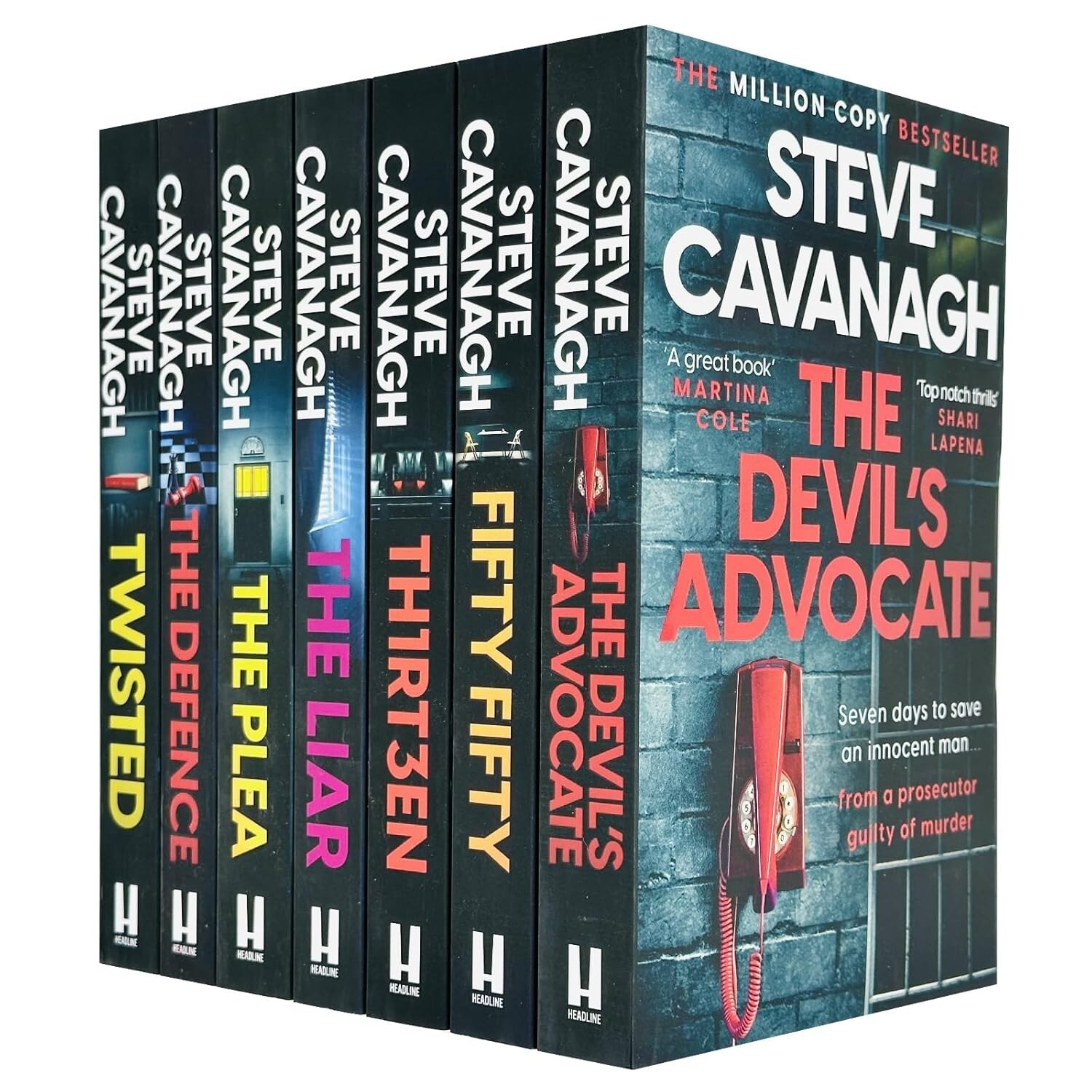 Eddie Flynn Series By Steve Cavanagh 7 Books Set – Fiction – Paperback