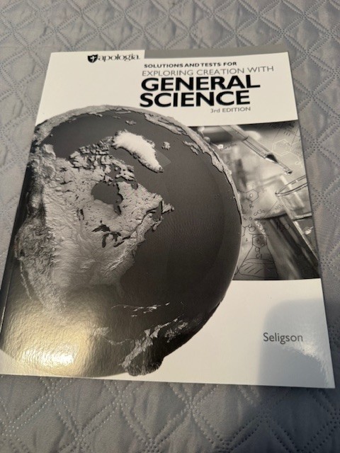 Exploring Creation With General Science by Sherri Seligson & Solutions & Tests