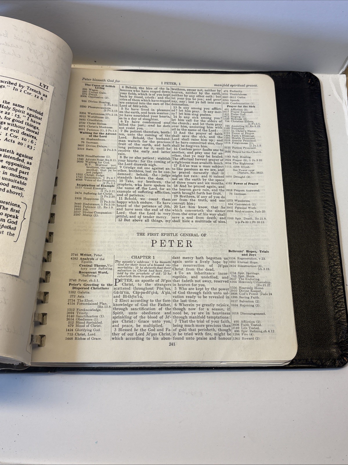 Thompson Chain Reference Bible Self-Pronouncing KJV Workbook Edition