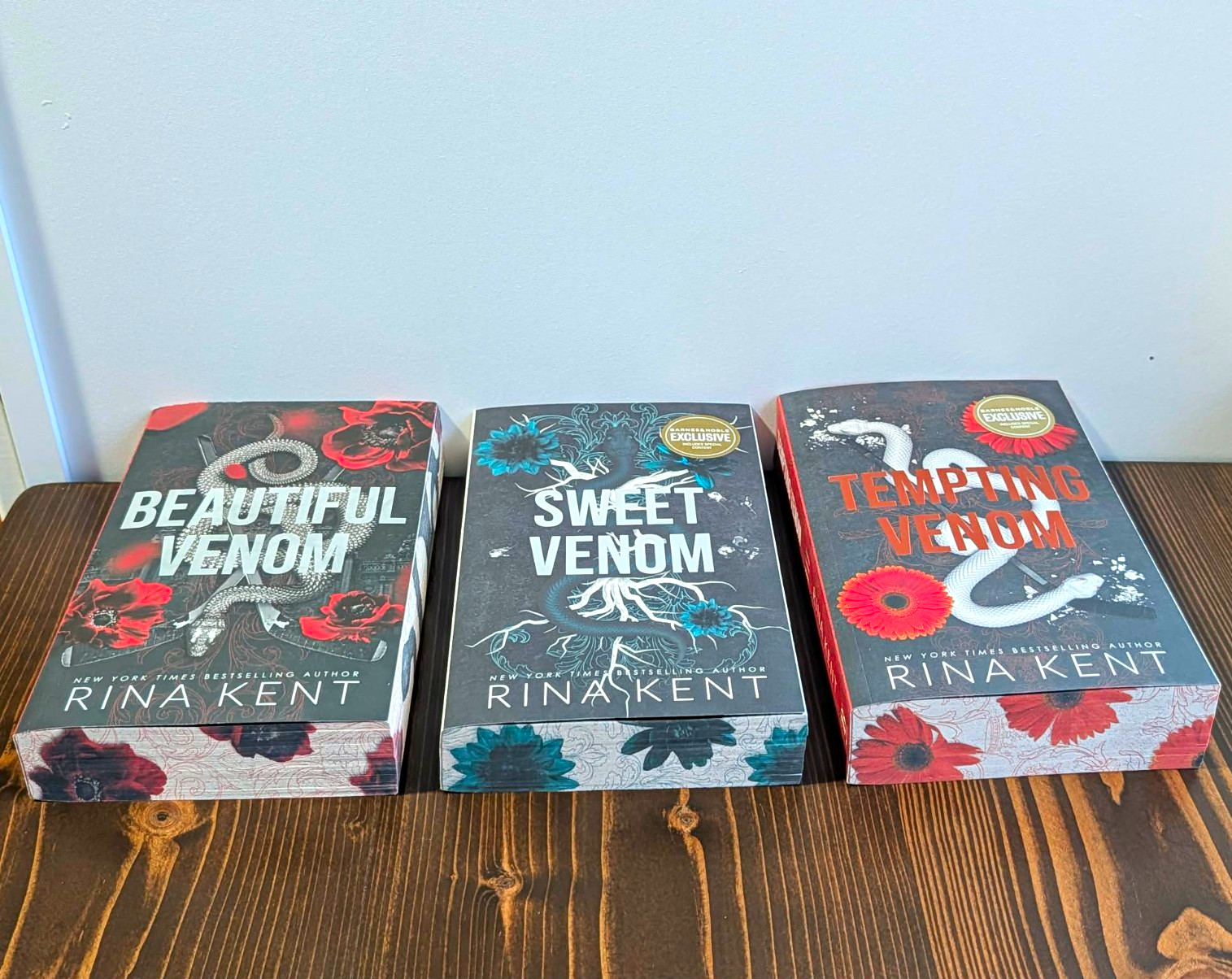 Rina Kent Vipers Ser. Venom 3-Book Set B&N Exclusive Paperback