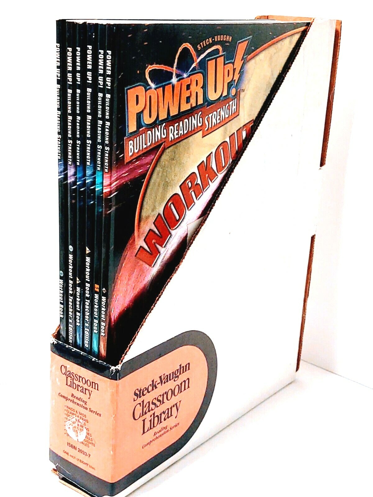 Steck-Vaughn Power Up! Workout Books 1-4 and Teacher&rsquo;s Editions 1 and 2