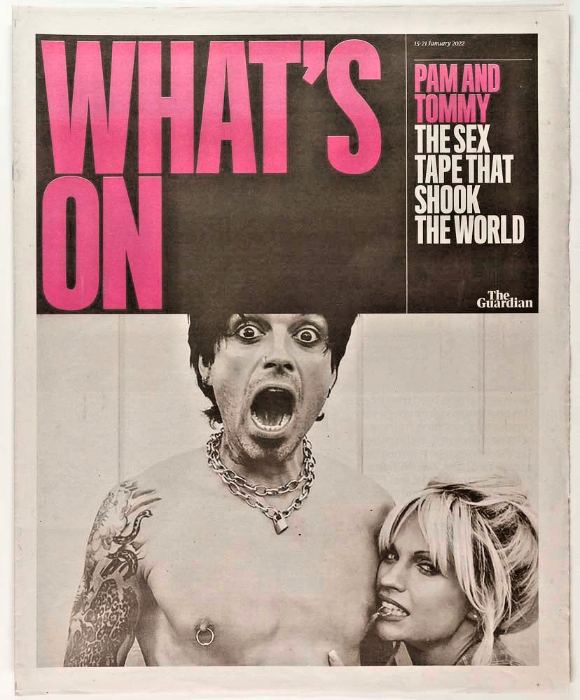 Pamela Anderson Tommy Lee Sex tape Disney What&rsquo;s On Guardian 15 22 January 2022