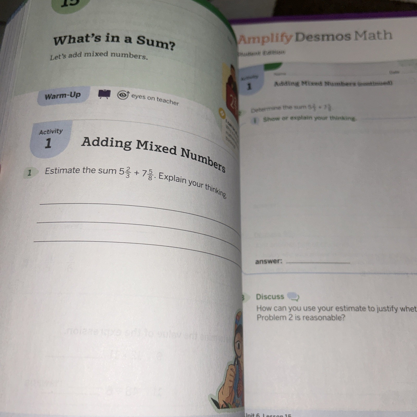 Amplify Desmos Math: Grade 5 Volume 2 Units 5-7 Student Edition 2023